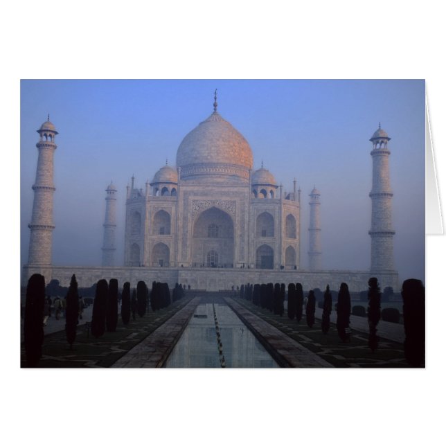 Azië; India; Agra. Taj Mahal. (Voorkant Horizontaal)