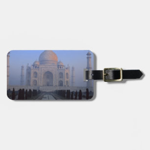 Azië; India; Agra. Taj Mahal. Bagagelabel