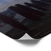 Azië; India; Agra. Taj Mahal. Poster (Hoek)