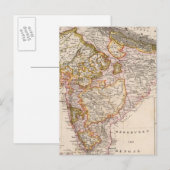 Azië, India, Bangladesh Briefkaart (Voorkant / Achterkant)