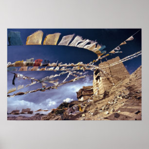 Azië, India, Ladakh, Leh. Bekend als Klein Poster
