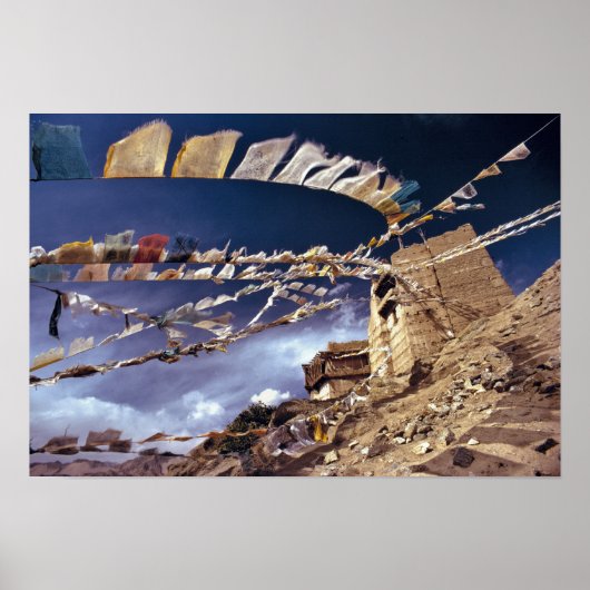 Azië, India, Ladakh, Leh. Bekend als Klein Poster (Voorkant)