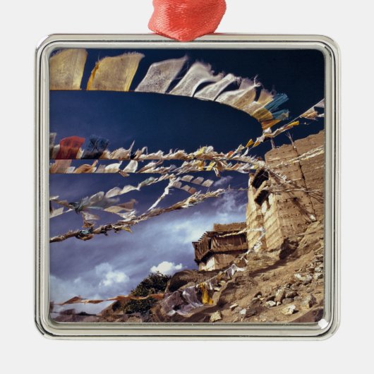 Azië, India, Ladakh, Leh. Bekend als Little Metalen Ornament (Voorkant)