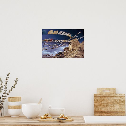 Azië, India, Ladakh, Leh. Bekend als Little Poster (Keuken)