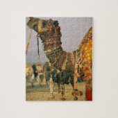 Azië, India, Pushkar. Camel Shamu , Pushkar Legpuzzel (Verticaal)