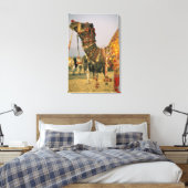 Azië, India, Pushkar. Kameel Shamu , Pushkar Canvas Afdruk (Insitu (Slaapkamer))