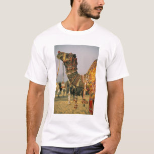 Azië, India, Pushkar. Kameel Shamu, Pushkar T-shirt