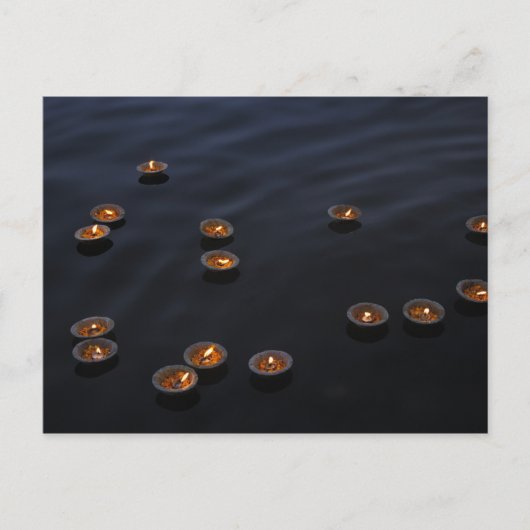 Azië, India, regio Varanasi. Aanbod in de Briefkaart (Voorkant)