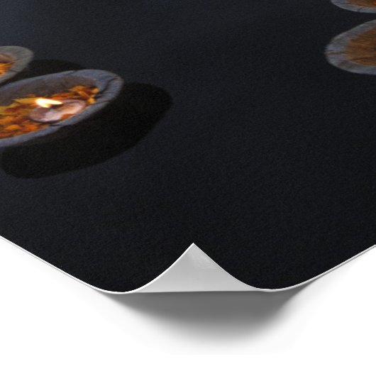 Azië, India, regio Varanasi. Aanbod in de Poster (Hoek)