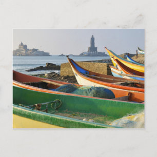 Azië, India, Tamil Nadu, Kanniyakumari 2 Briefkaart