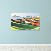 Azië, India, Tamil Nadu, Kanniyakumari 2 Canvas Afdruk (Insitu (Houten vloer))