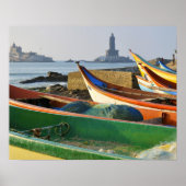 Azië, India, Tamil Nadu, Kanniyakumari 2 Poster (Voorkant)