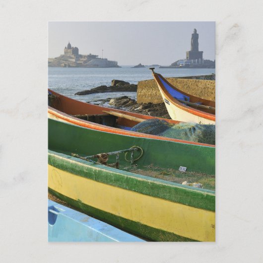 Azië, India, Tamil Nadu, Kanniyakumari Briefkaart (Voorkant)