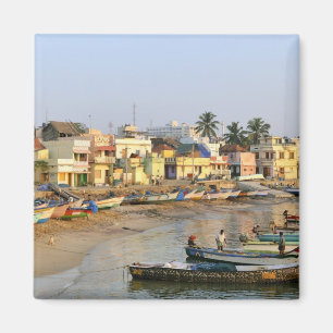 Azië, India, Tamil Nadu, Kanniyakumari Magneet