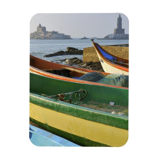 Azië, India, Tamil Nadu, Kanniyakumari Magneet (Verticaal)