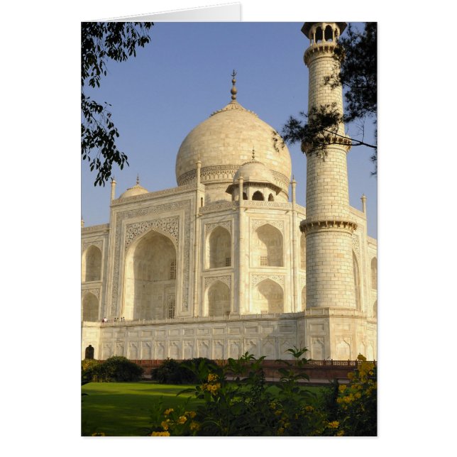 Azië, India, Uttar Pradesh, Agra. De Taj (Voorkant)
