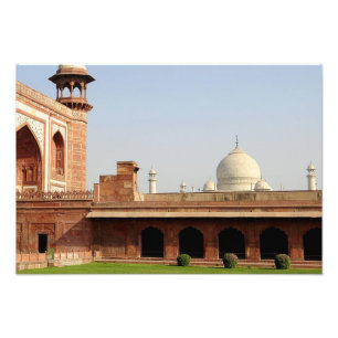 Azië, India, Uttar Pradesh, Agra. De Taj 4 Foto Afdruk