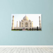 Azië, India, Uttar Pradesh, Agra. De Taj 5 Canvas Afdruk (Insitu (Houten vloer))