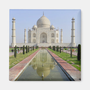 Azië, India, Uttar Pradesh, Agra. De Taj 5 Magneet