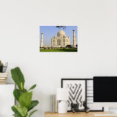 Azië, India, Uttar Pradesh, Agra. De Taj 7 Poster (Thuiskantoor)