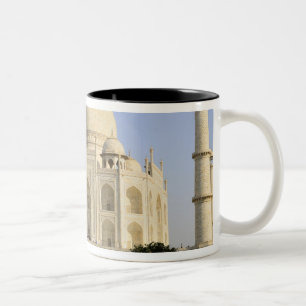 Azië, India, Uttar Pradesh, Agra. De Taj 7 Tweekleurige Koffiemok