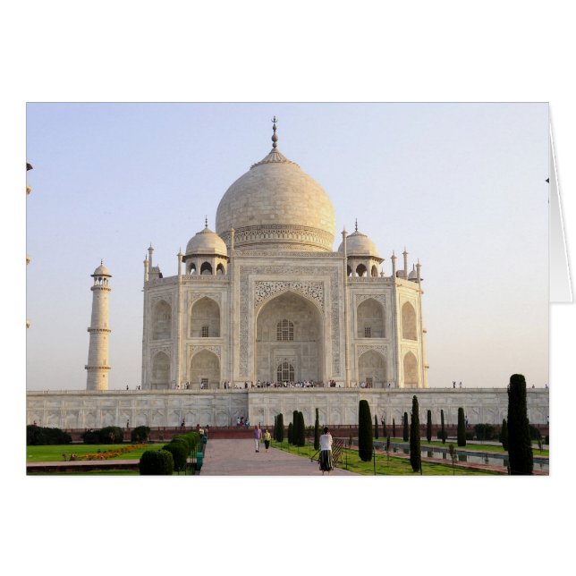 Azië, India, Uttar Pradesh, Agra. De Taj 8 (Voorkant Horizontaal)