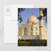Azië, India, Uttar Pradesh, Agra. De Taj Briefkaart (Voorkant / Achterkant)