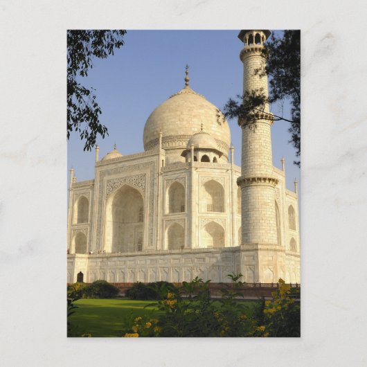 Azië, India, Uttar Pradesh, Agra. De Taj Briefkaart (Voorkant)