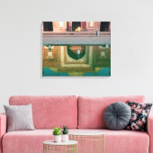 Azië, India, Uttar Pradesh, Agra. Op de Canvas Afdruk (Insitu (Woonkamer))