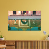 Azië, India, Uttar Pradesh, Agra. Op de Canvas Afdruk (Insitu (Woonkamer))