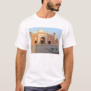 Azië, India, Uttar Pradesh, Agra. Op de T-shirt