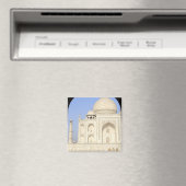 Azië, India, Uttar Pradesh, Agra. Taj 2 Magneet (Insitu (Vaatwasser))