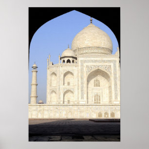 Azië, India, Uttar Pradesh, Agra. Taj 2 Poster