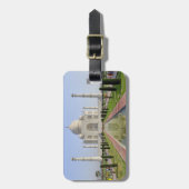 Azië, India, Uttar Pradesh, Agra. Taj 5 Bagagelabel (Voorkant verticaal)