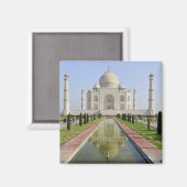 Azië, India, Uttar Pradesh, Agra. Taj 5 Magneet (Voorkant / Achterkant)
