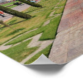 Azië, India, Uttar Pradesh, Agra. Taj 5 Poster (Hoek)