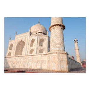 Azië, India, Uttar Pradesh, Agra. Taj 7 Foto Afdruk