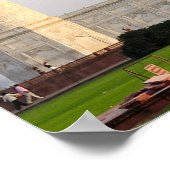 Azië, India, Uttar Pradesh, Agra. Taj 8 Poster (Hoek)