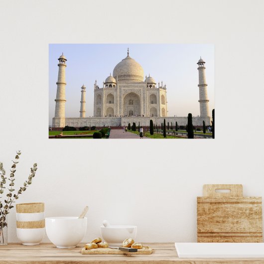 Azië, India, Uttar Pradesh, Agra. Taj 8 Poster (Keuken)