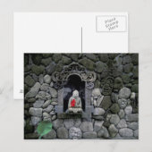 Azië, Indonesië, Bali. Boeddha Briefkaart (Voorkant / Achterkant)