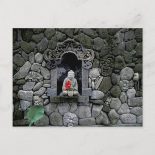 Azië, Indonesië, Bali. Boeddha Briefkaart