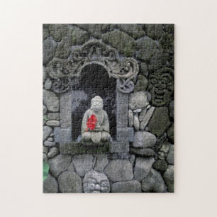 Azië, Indonesië, Bali. Een heiligdom van Boeddha Legpuzzel