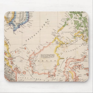 Azië, Indonesië, Filipijnen, Oost-Indië Muismat
