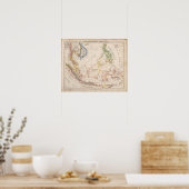 Azië, Indonesië, Filipijnen, Oost-Indië Poster (Keuken)