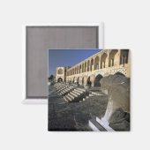 Azië, Iran, Isfahan. Pol-e Khaju Bridge. Magneet (Voorkant / Achterkant)