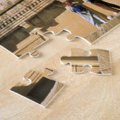 Azië, Iran, Persepolis.Tomb van Darius de Grote. Legpuzzel (Zijkant)