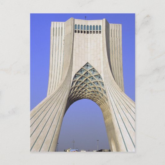 Azië, Iran, Teheran. Vrijheidsmonument in Azadi Briefkaart (Voorkant)