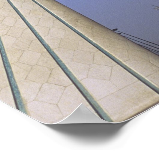 Azië, Iran, Teheran. Vrijheidsmonument in Azadi Poster (Hoek)