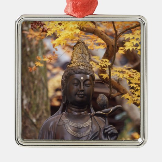 Azië, Japan, Boeddha Metalen Ornament (Voorkant)