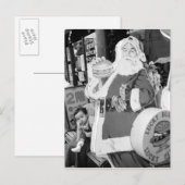 Azië, Japan, Hakodate. Kerstman in Japan Feestdagenkaart (Voorkant / Achterkant)